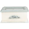 Caja de té (4 compartimentos) multicolor 20x17x9 cm 6H2030