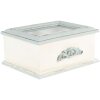 Caja de té (4 compartimentos) multicolor 20x17x9 cm 6H2030