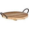 Bandeja marrón Ø 26x2 cm 6H2046