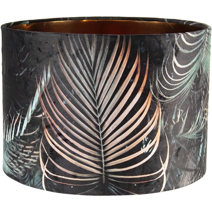 Pantalla negra Ø 34x24 cm 6LAK0495