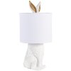 Clayre & Eef 6LMC0013W Sobremesa Conejo Ø 20x45 cm Plástico Blanco