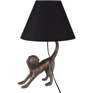 Lámpara de mesa marrón 29x27x43 cm E27 6LMC0035