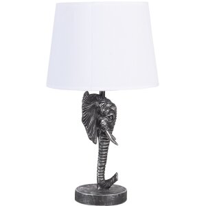 Lámpara de mesa Elefante negro 25x25x41 cm E27-máx 1x60W 6LMC0052