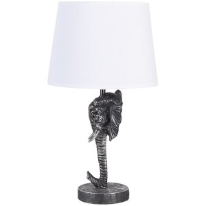 Lámpara de mesa Elefante negro 25x25x41 cm E27-máx 1x60W 6LMC0052