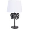 Lámpara de mesa Elefante negro 25x25x41 cm E27-máx 1x60W 6LMC0052