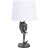 Lámpara de mesa Elefante negro 25x25x41 cm E27-máx 1x60W 6LMC0052