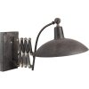 Aplique negro 55x33x34 cm E27-max 1x60W 6LMP714