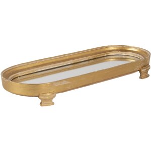 Cuenco decorativo dorado 36x4x13 cm 6PR3236