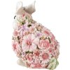 Decoración conejo multicolor 19x12x18 cm 6PR3333