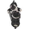Decoración Gatos multicolor 23x13x18 cm 6PR3335