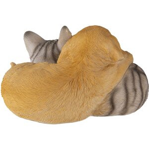Decoración Perro y Gato multicolor 20x15x11 cm 6PR3336