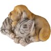 Decoración Perro y Gato multicolor 20x15x11 cm 6PR3336