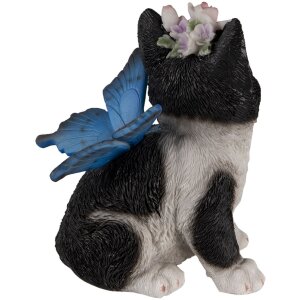 Decoración gato multicolor 12x10x15 cm 6PR3353