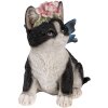 Decoración gato multicolor 12x10x15 cm 6PR3353