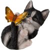 Decoración Gato multicolor 14x8x11 cm 6PR3355