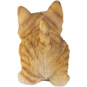 Decoración gato multicolor 19x8x10 cm 6PR3358