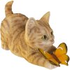 Decoración gato multicolor 19x8x10 cm 6PR3358
