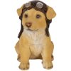 Decoración perro marrón 14x10x16 cm 6PR3368