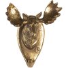 Decoración de pared Gancho dorado 10x7x13 cm 6PR3427