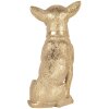 Decoración perro oro 13x9x18 cm 6PR3429