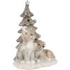 Decoración Perro y Gato multicolor 11x9x15 cm LED 6PR4628