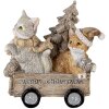 Decoración perro y gato multicolor 11x6x11 cm 6PR4635