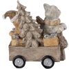 Decoración perro y gato multicolor 11x6x11 cm 6PR4635