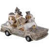 Decoración Animales en Coche multicolor 15x7x9 cm 6PR4638