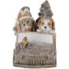 Decoración Animales en Coche multicolor 15x7x9 cm 6PR4638