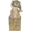 Decoración Gato multicolor 5x4x10 cm 6PR4643