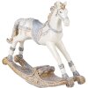 Decoración Caballo balancín multicolor 16x4x14 cm 6PR4657