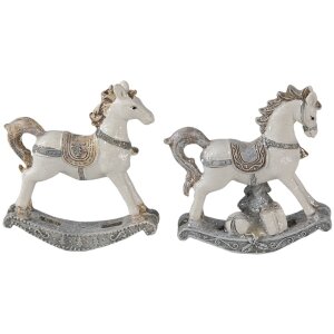 Decoración Caballo balancín (Lote de 2)...