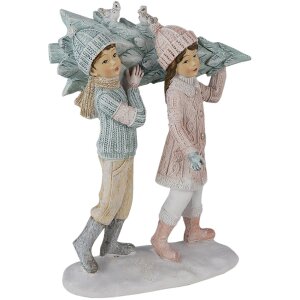 Decoración Infantil con Árbol de Navidad multicolor 12x6x15 cm 6PR4662