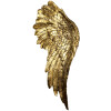 Decoración Alas (2 piezas) oro 22x6x55 cm 6PR4691