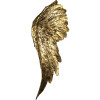Decoración Alas (2 piezas) oro 22x6x55 cm 6PR4691
