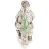 Papá Noel plata 12x6x14 cm 6PR4725