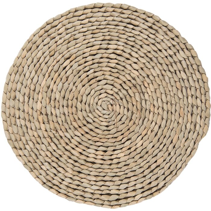 Mantel individual marrón Ø 35 cm 6RO0507