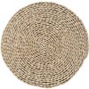 Mantel individual marrón Ø 35 cm 6RO0507