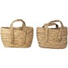 Cesta (juego de 3) marrón Ø 31x22-34 - Ø 29x20-31 cm 6RO0534