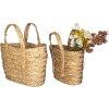 Cesta (juego de 3) marrón Ø 31x22-34 - Ø 29x20-31 cm 6RO0534