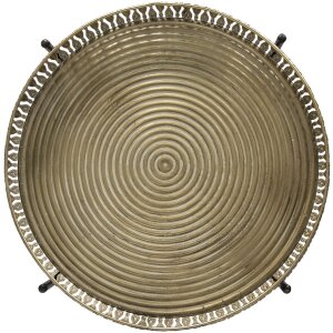 Mesa auxiliar lata Ø 49x52 cm 6Y4031
