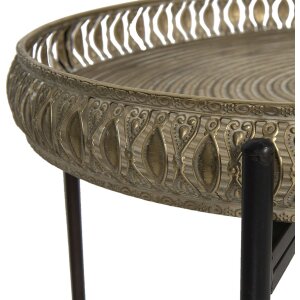 Mesa auxiliar lata Ø 49x52 cm 6Y4031