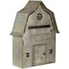 Buzón gris 26x11x35 cm 6Y4247