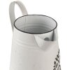 Jarra decorativa blanca 17x17x23 cm 6Y4248