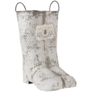Jardinera gris 18x24x31-35 cm 6Y4253