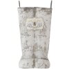 Jardinera gris 18x24x31-35 cm 6Y4253