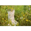 Jardinera gris 18x24x31-35 cm 6Y4253