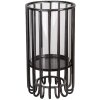 Candelero negro Ø 14x25 cm 6Y4287