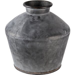 Jarrón decorativo gris Ø 39x38 cm 6Y4291