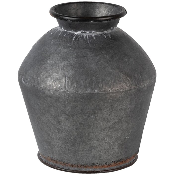 Jarrón decorativo gris Ø 39x38 cm 6Y4292